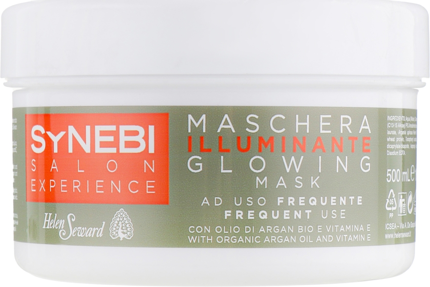 Маска для блеска волос - Helen Seward Synebi Glowing Mask — фото N3