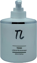 Парфумерія, косметика Тонік із AHA кислотами (4%) для обличчя - TL Cosmetic Tonic