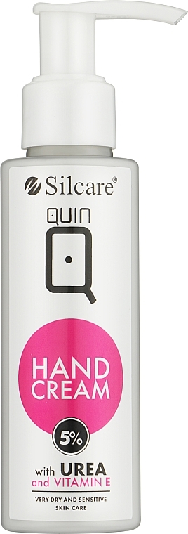 Крем для рук із сечовиною 5% та вітаміном Е - Silcare Quin Hand Cream