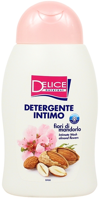 Гель для інтимної гігієни "Квіти мигдалю" - Mil Mil Delice Day by Day Intimate Wash Almond Flowers — фото N1