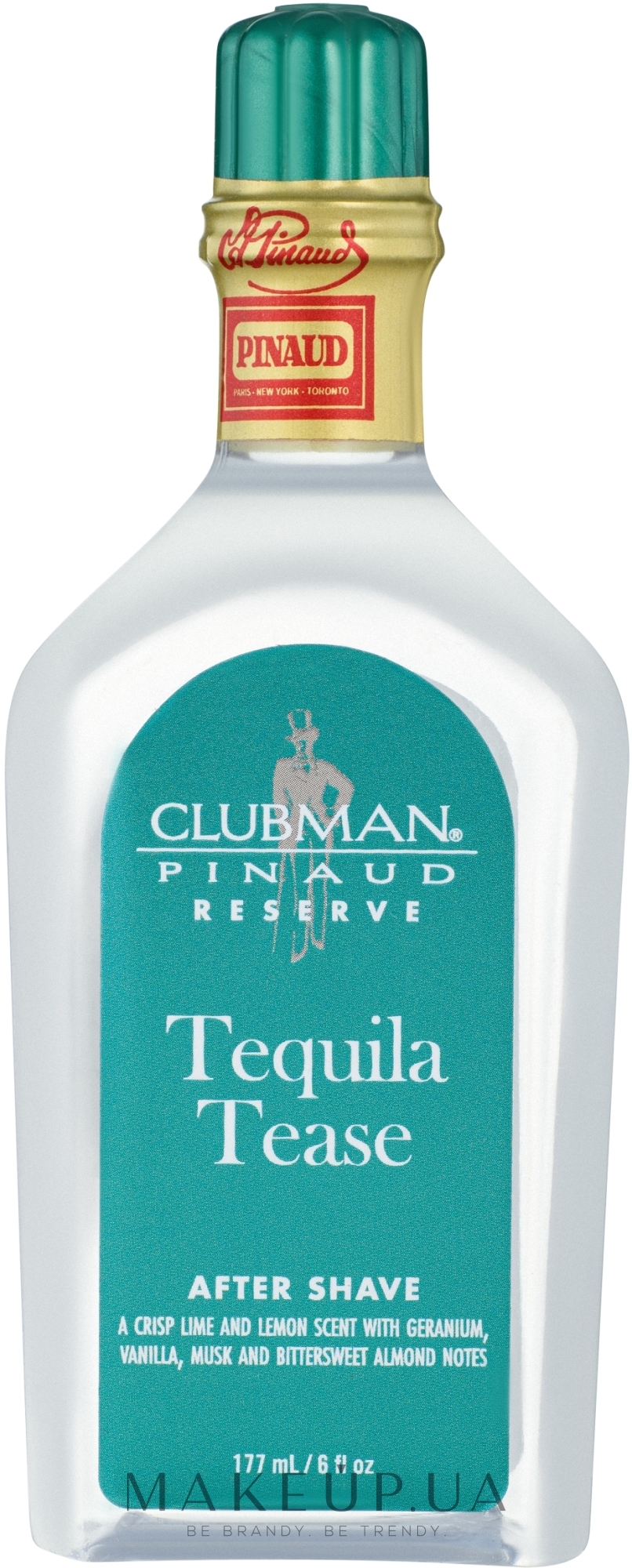 Clubman Pinaud Tequila Tease - Лосьон после бритья  — фото 177ml