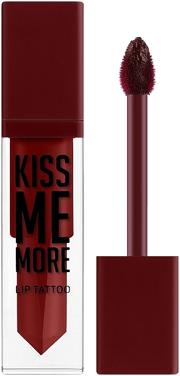 Жидкая матовая помада - Flormar Kiss Me More Lip Tattoo — фото N1