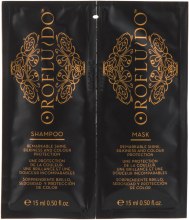 Духи, Парфюмерия, косметика Набор - Orofluido Original (shampoo/15ml + mask/15ml)