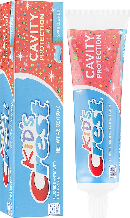 Дитяча зубна паста - Crest kid's Cavity Protection Sparkle Fun — фото N2