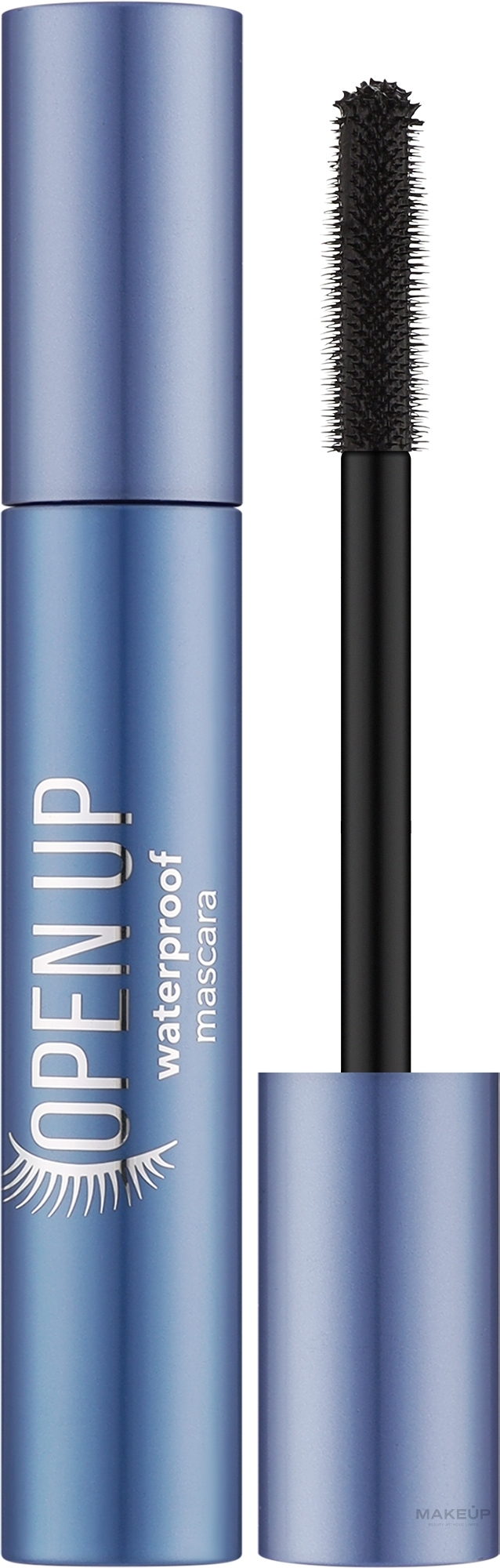 Водостійка туш для вій - Flormar Open Up Waterproof Mascara — фото Black