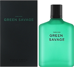 Zara Man Green Savage - Туалетная вода — фото N2