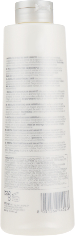 Шампунь для волос, увлажняющий - Bbcos Kristal Evo Hydrating Hair Shampoo — фото N2