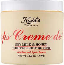 Крем для тіла, з ароматом соєвого молока і меду - Kiehl's Creme de Corps Whipped Body Butter Soy Milk & Honey — фото N4