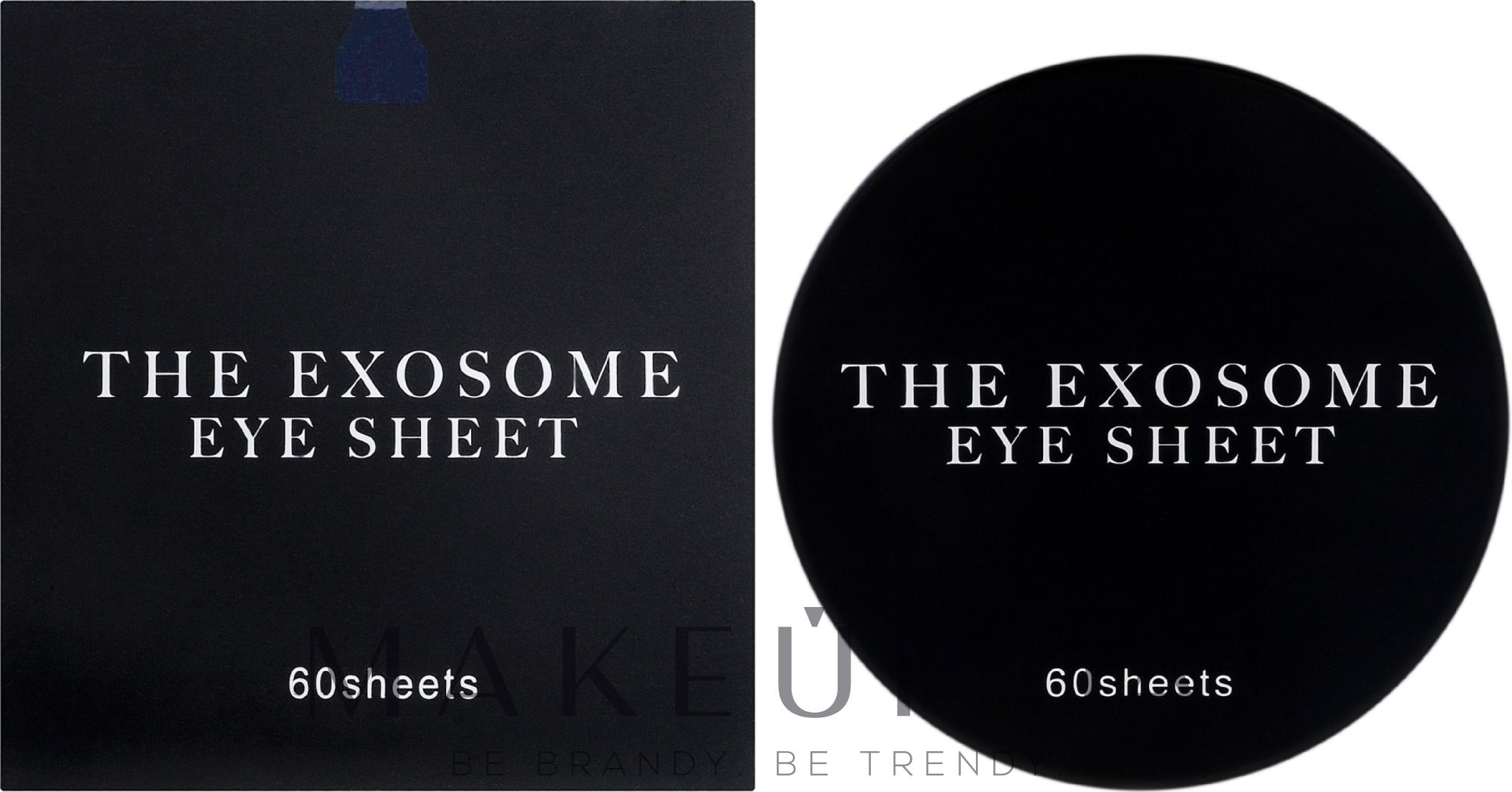 Увлажняющие антивозрастные патчи для сухой кожи Kor Japan The Exosome Eye  Sheet Black