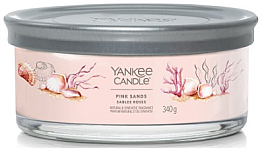 Ароматическая свеча в стакане "Pink Sands", 5 фитилей - Yankee Candle Singnature — фото N1