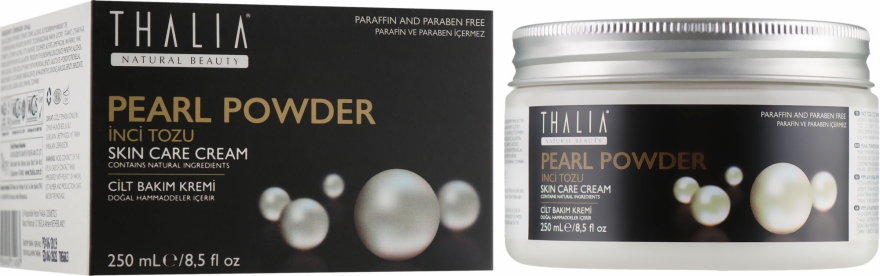 Крем для обличчя і тіла з перламутровою пудрою - Thalia Pearl Powder Skin Care Cream