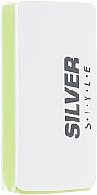Парфумерія, косметика Брусок полірувальний, SB-7062, біло-зелений - Silver Style