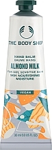 Крем-бальзам для рук "Мигдальне молочко" - The Body Shop Vegan Almond Milk Hand Balm — фото N3