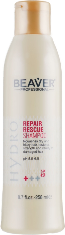 Шампунь для интенсивного восстановления поврежденных волос - Beaver Professional Hydro Shampoo