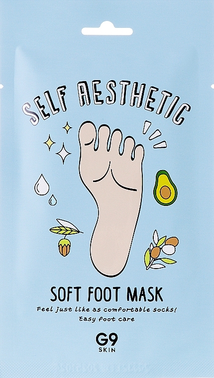 Пом'якшувальна маска для ніг - G9Skin Self Aesthetic Soft Foot Mask — фото N3