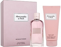 Духи, Парфюмерия, косметика Abercrombie & Fitch First Instinct - Набор (edp/100ml + b/lot/200ml)