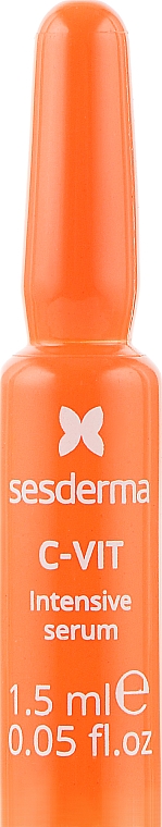 Інтенсивна сироватка миттєвої дії - SeSDerma Laboratories C-Vit Intensive Serum Flash Effect — фото N3