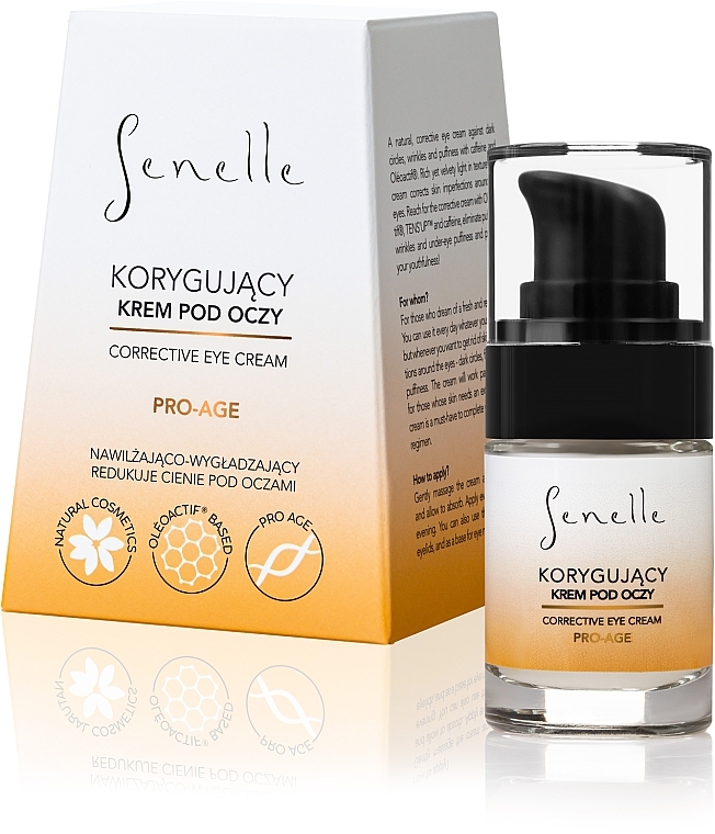 Коригувальний крем для шкіри навколо очей - Senelle Corrective Eye Cream — фото N1