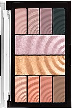 Палетка для макияжа - Maybelline New York Total Temptation Eyeshadow + Highlight Palette — фото N4