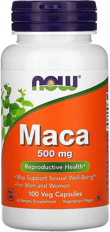 Екстракт "Перуанська Мака", 500 мг - Now Foods Maca — фото N1