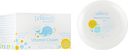 Заспокійливий вітамінний дитячий крем - Dr. Brown's Natural Baby Vitamin Cream — фото N1