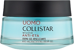 Матирующий антивозрастной крем для лица - Collistar Uomo Anti-Age Mattifying Cream-Gel — фото N1