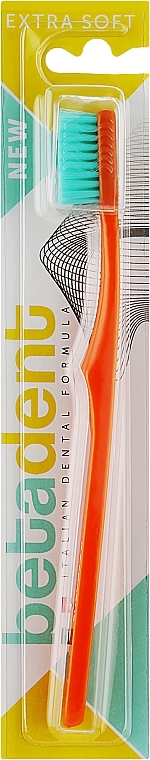 Зубна щітка, помаранчева - Betadent Extra Soft — фото N1