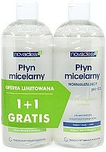 Духи, Парфюмерия, косметика Набор - Novaclear Normalizing Oily Skin (2 x micellar/water/400ml)