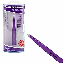 Духи, Парфюмерия, косметика Пинцет для бровей - Tweezerman Professional Slant Tweezer Blooming Lilac