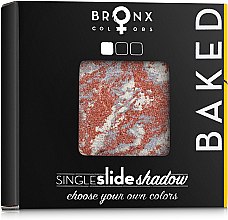 Тени для век - Bronx Colors Baked Single Slide Shadow — фото N1