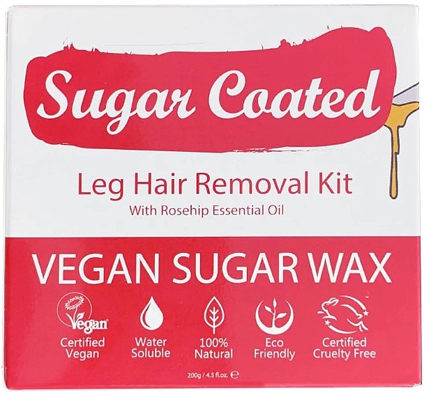 Набір для депіляції ніг - Sugar Coated Leg Hair Removal Kit — фото N1