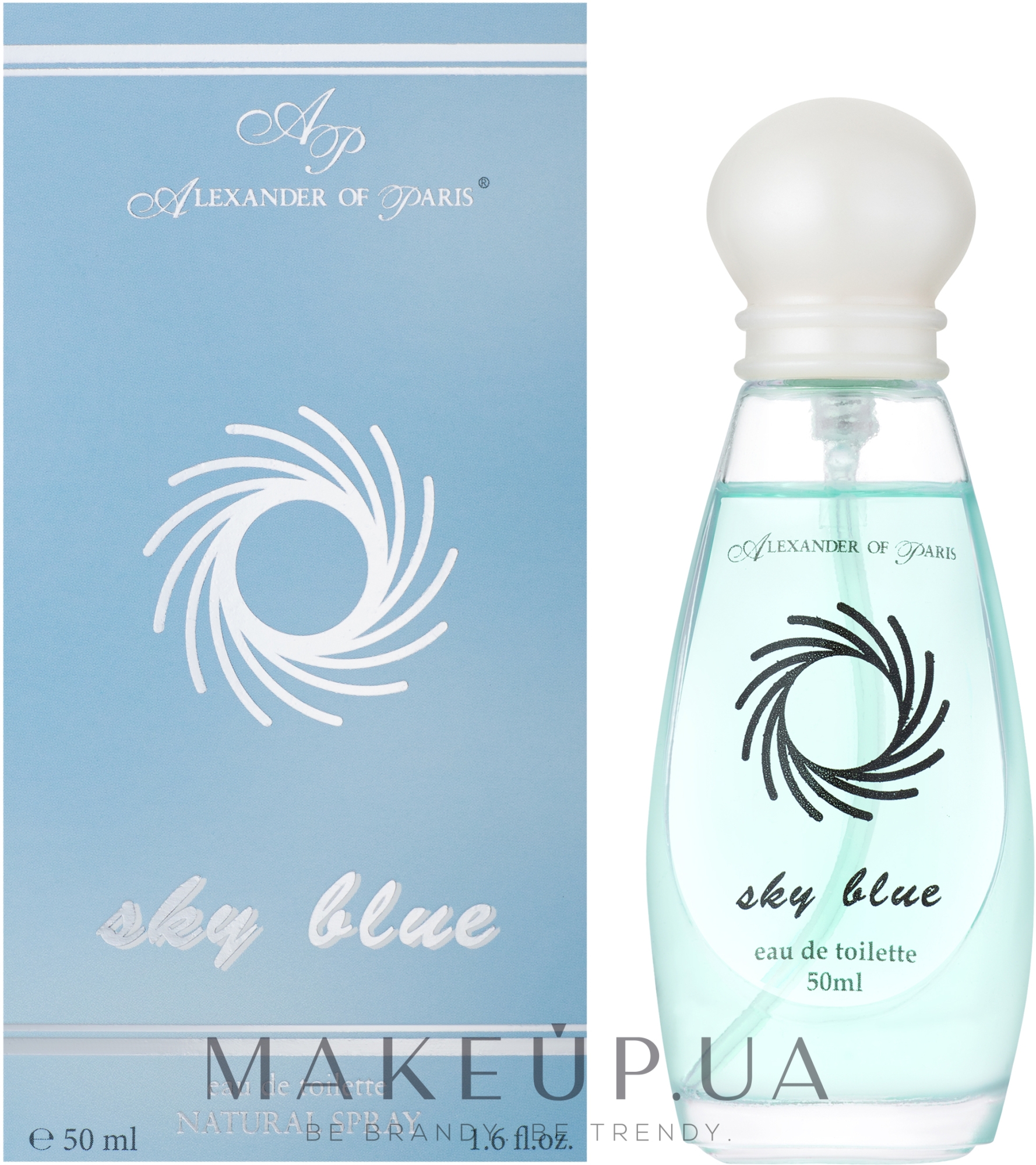 Aroma Parfume Alexander of Paris Sky Blue - Туалетна вода — фото 50ml