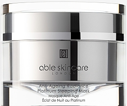 Ночная маска для лица - Able Skincare Anti-Ageing Retexturing and Resurfacing Duo Moisturiser Mask — фото N1