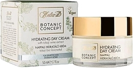 Парфумерія, косметика Денний зволожувальний крем для чутливої шкіри - Helia-D Botanic Concept Hydrating Day Cream