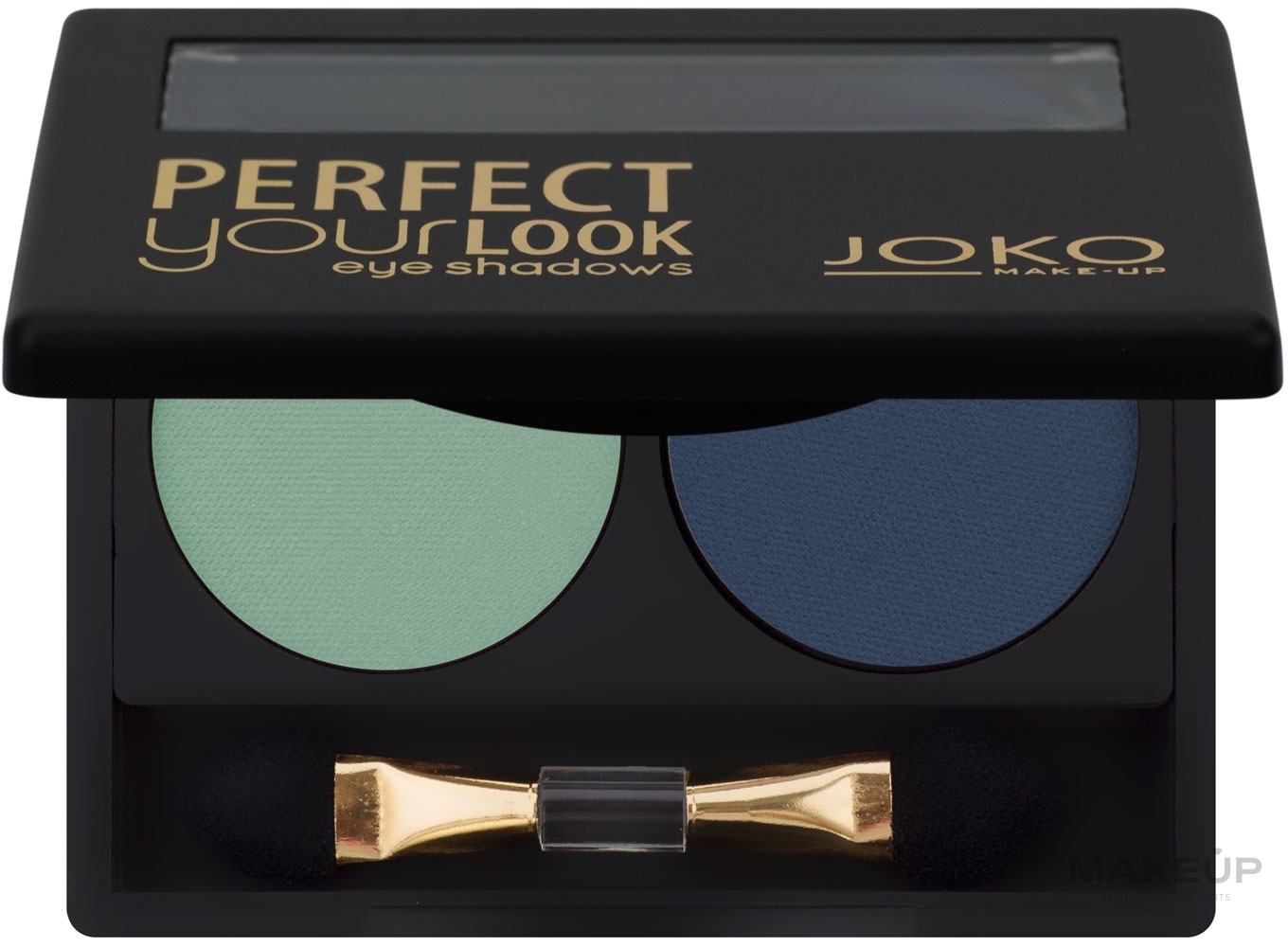 Тіні для повік двоколірні - Joko Perfect Your Look Duo Eye Shadows — фото 201 Mat