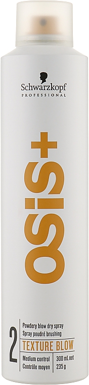 Спрей-пудра для укладки волос - Schwarzkopf Professional Osis+ Texture Powdery Blow Dry Spray — фото N1
