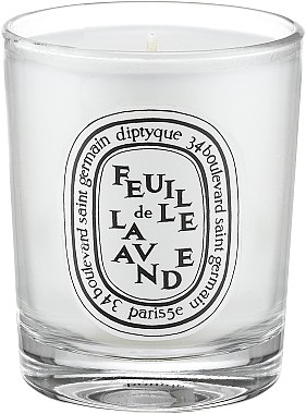 Ароматична свічка - Diptyque Feuille de Lavande Candle — фото N1
