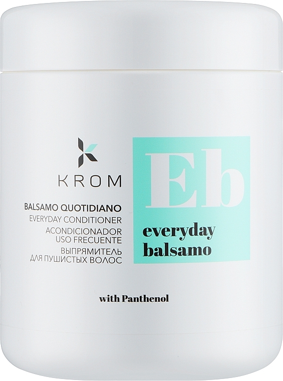 Кондиционер для ежедневного ухода с пантенолом - Krom Everyday Conditioner