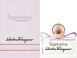 ПОДАРОК! Salvatore Ferragamo Signorina - Туалетная вода (мини) — фото N1