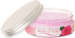 Парфумерія, косметика Скраб для тіла сольовий - Ceano Cosmetics Salt Body Scrub Breath Of Roses