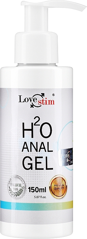 Анальний лубрикант - Love Stim H2O Anal Gel — фото N1