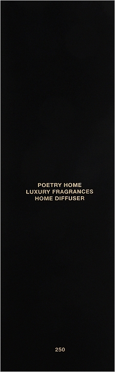 Poetry Home Villa A Capri Black Square Collection - Парфюмированный диффузор — фото N3