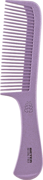 Расческа для волос, фиолетовая - Beter Natural Fiber Styling Comb — фото N1