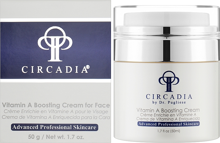 Омолоджувальний крем для обличчя з вітаміном А - Circadia Vitamin A Boosting Cream — фото N2