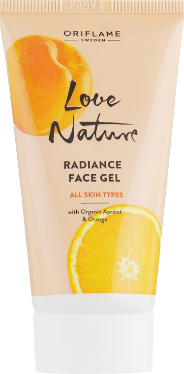 Тонізувальний гель для обличчя "Абрикоса й апельсин" - Oriflame Love Nature Radiance Face Gel — фото N1
