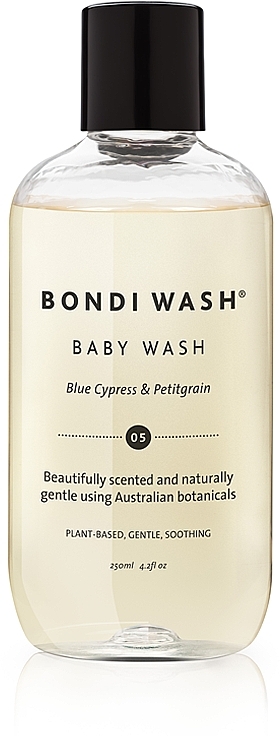 Детское средство для купания "Голубой кипарис и петитгрейн" - Bondi Wash Baby Wash Blue Cypress & Petitgrain — фото N1