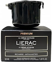 Духи, Парфюмерия, косметика Крем для лица облегченная текстура - Lierac Premium la Creme Soyeuse Texture (сменный блок)