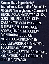 Зубна паста з вітамінами, відбілювальна - Astera Active+ Vitamine 3 + White — фото N3