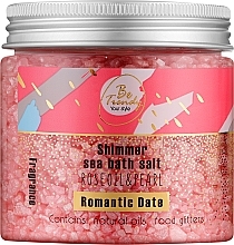 Сіль для ванни "Romantiс Date" - Be Trendy Shimmer Sea Bath Salt — фото N1