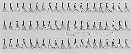 Пучковые накладные ресницы, 8мм - QPI — фото N1